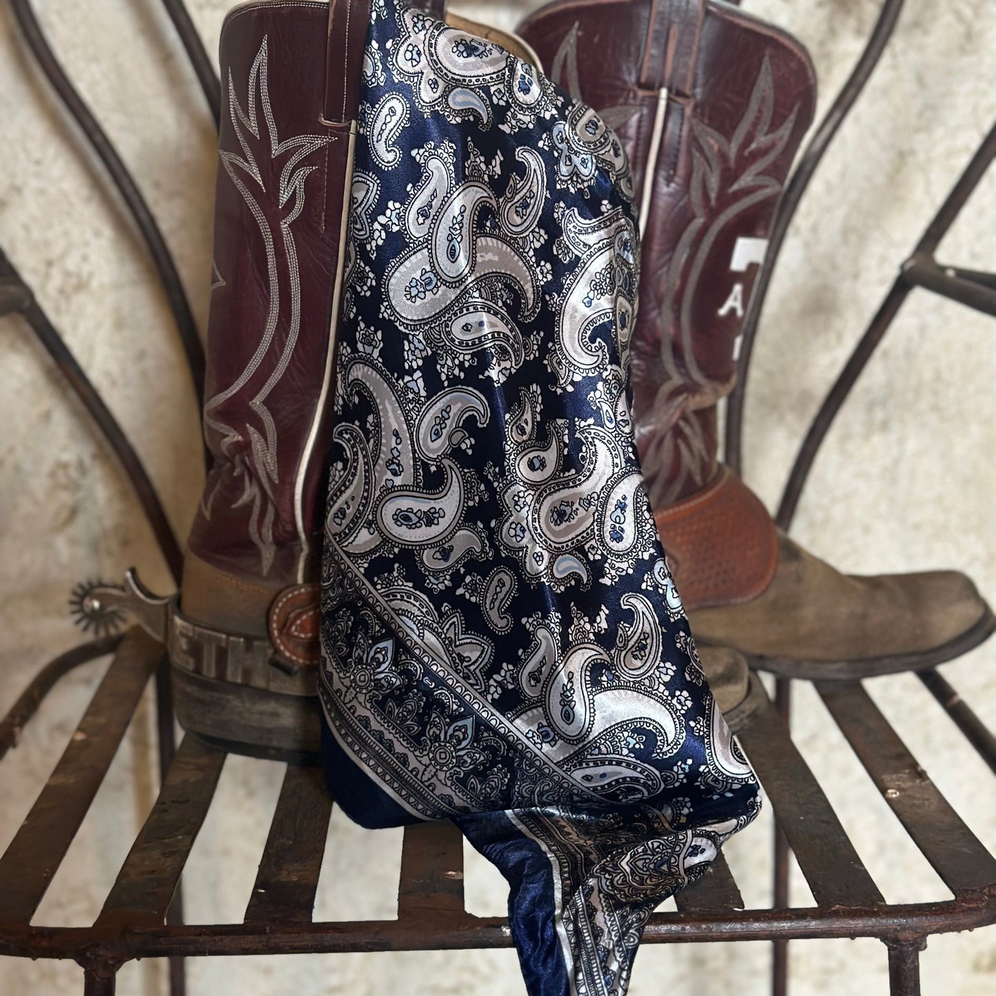 Blue Paisley