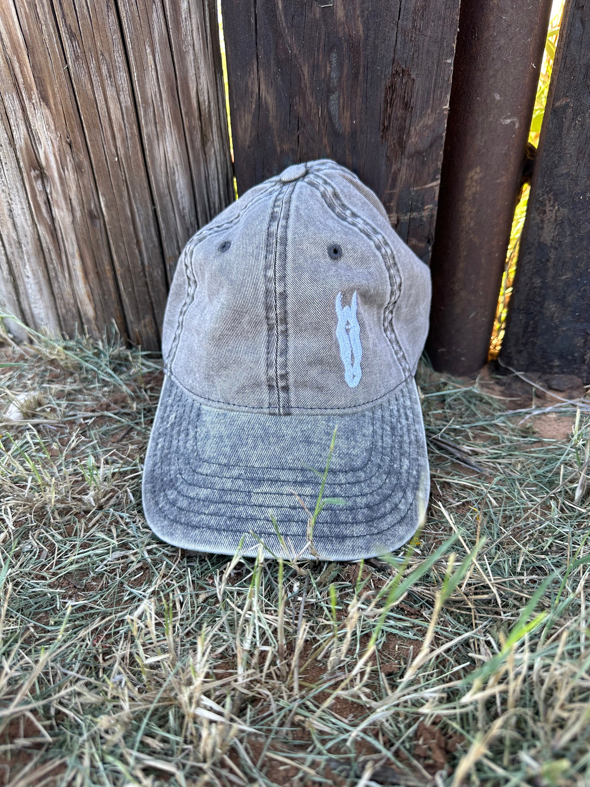 AW Vintage Soft Caps - Gray/White