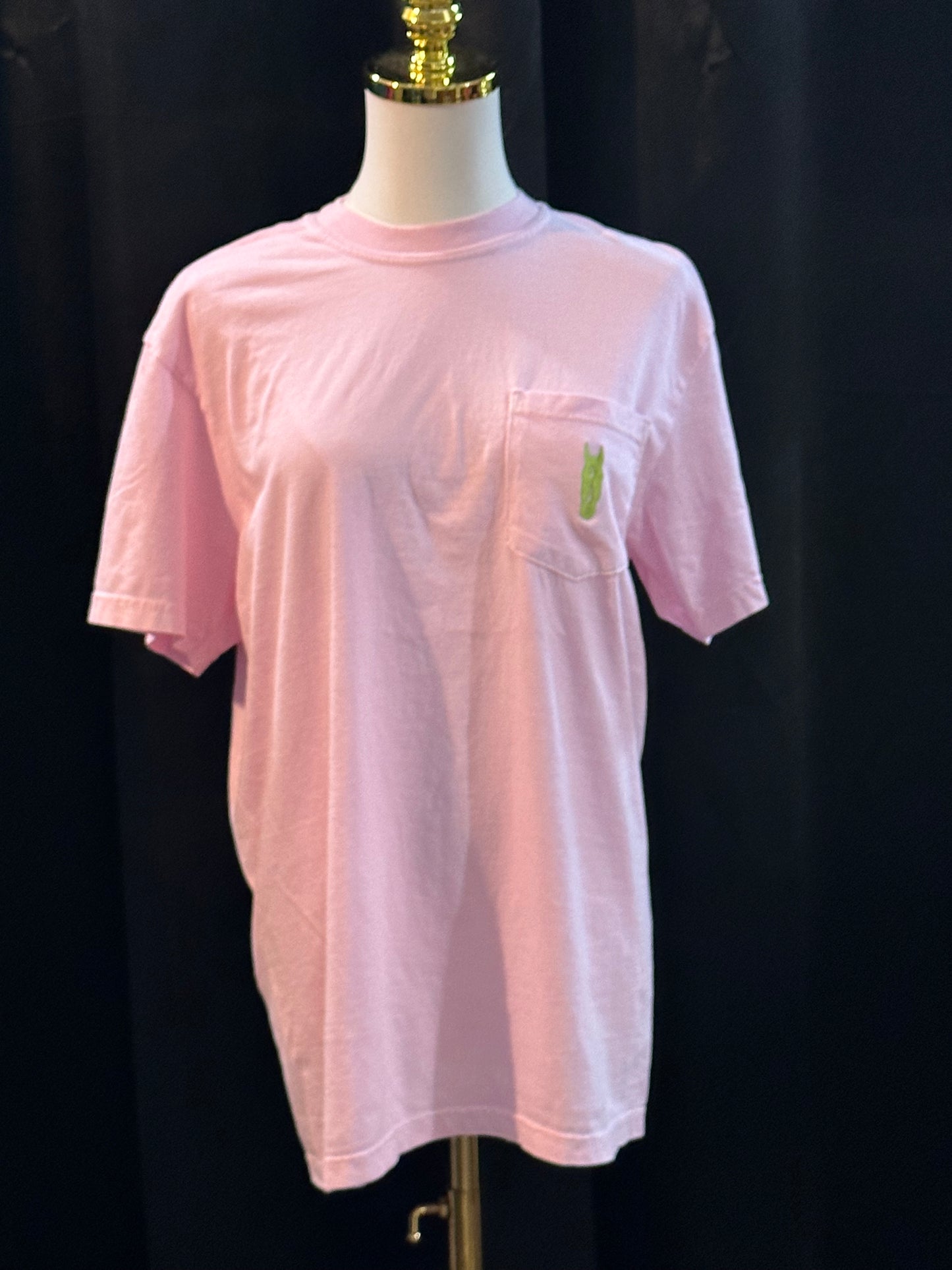 Pink Pocket Tee