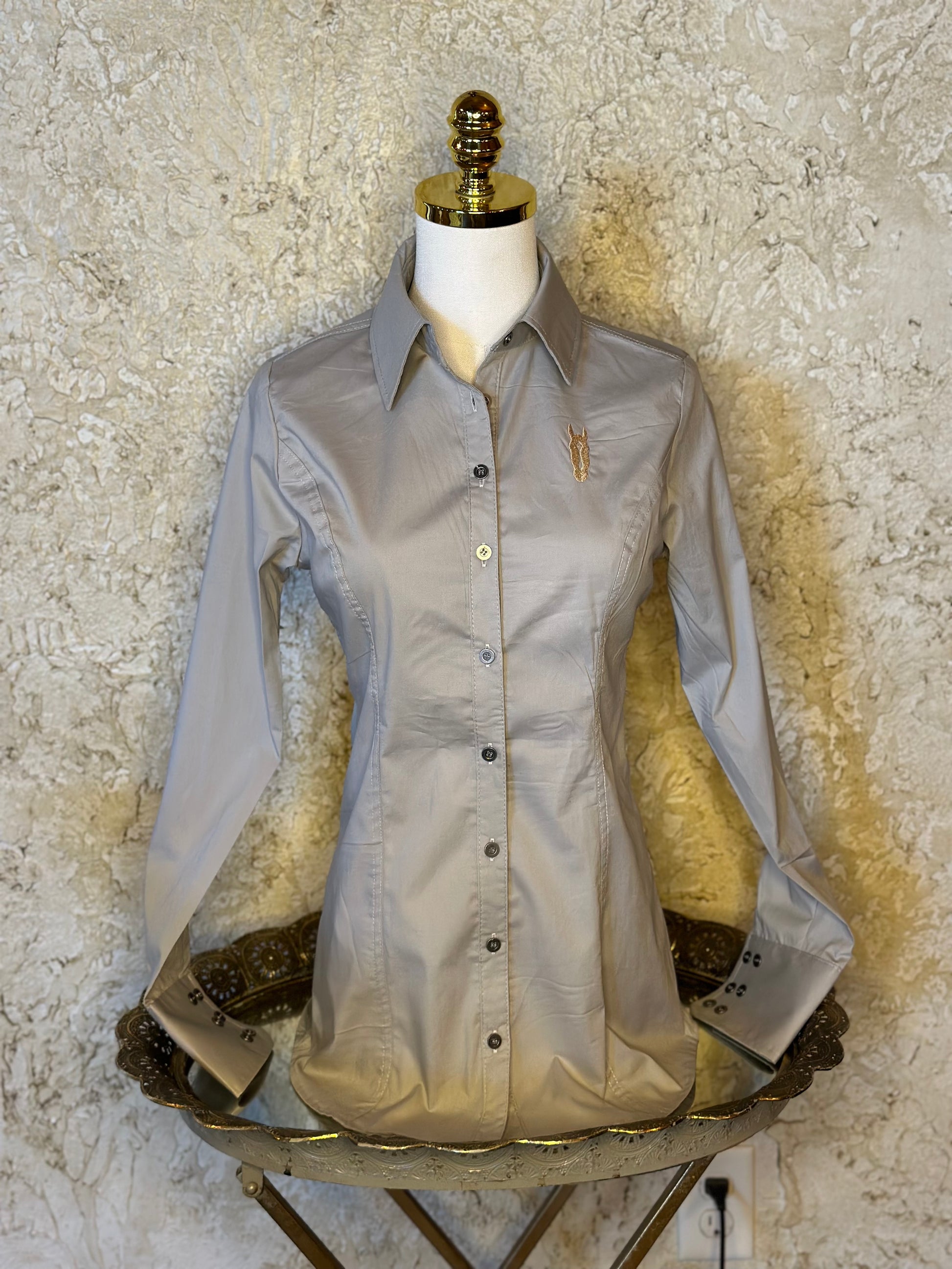 Stone Button Up