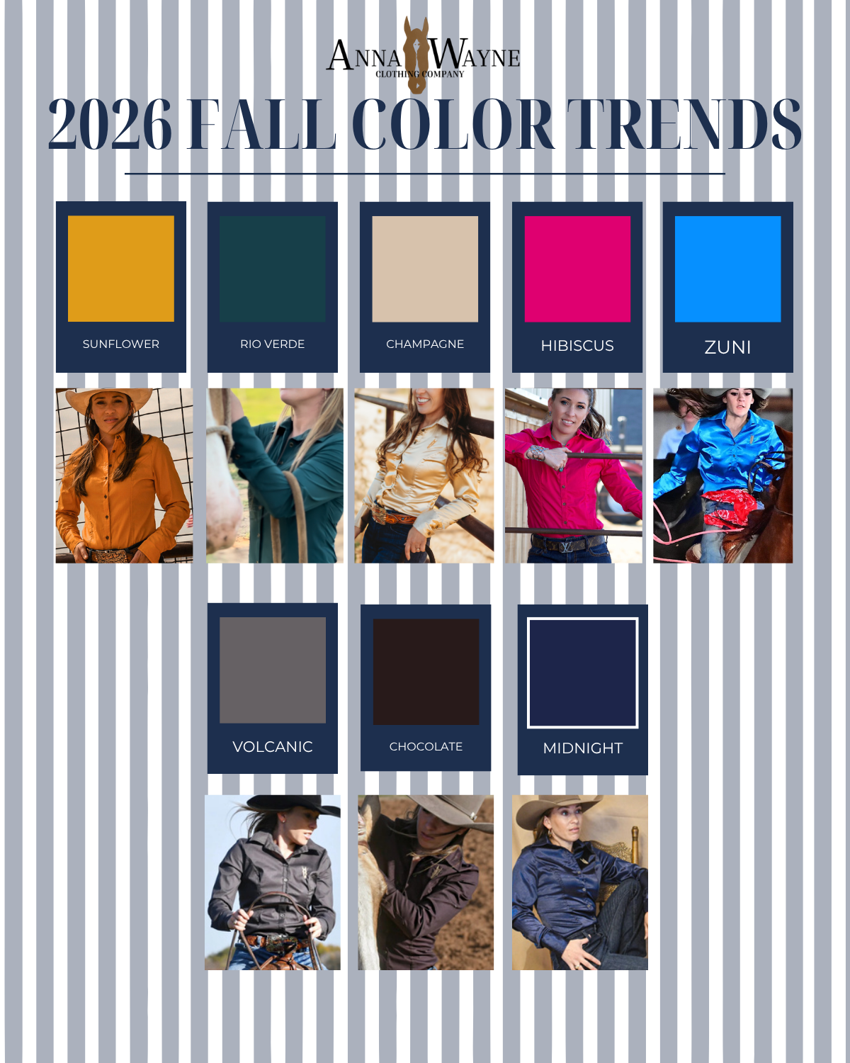 2026 fall color trends for rodeo