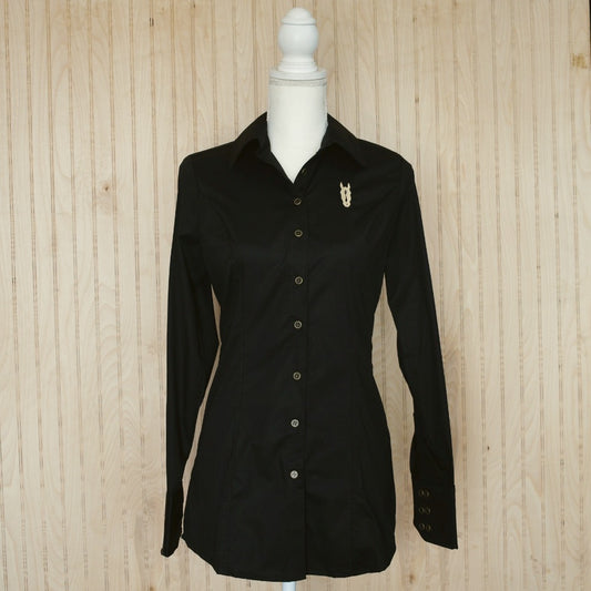 Black Women's Button Up Shirt