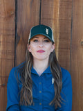Green/Tan Cap