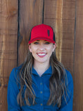 Red/Black Cap