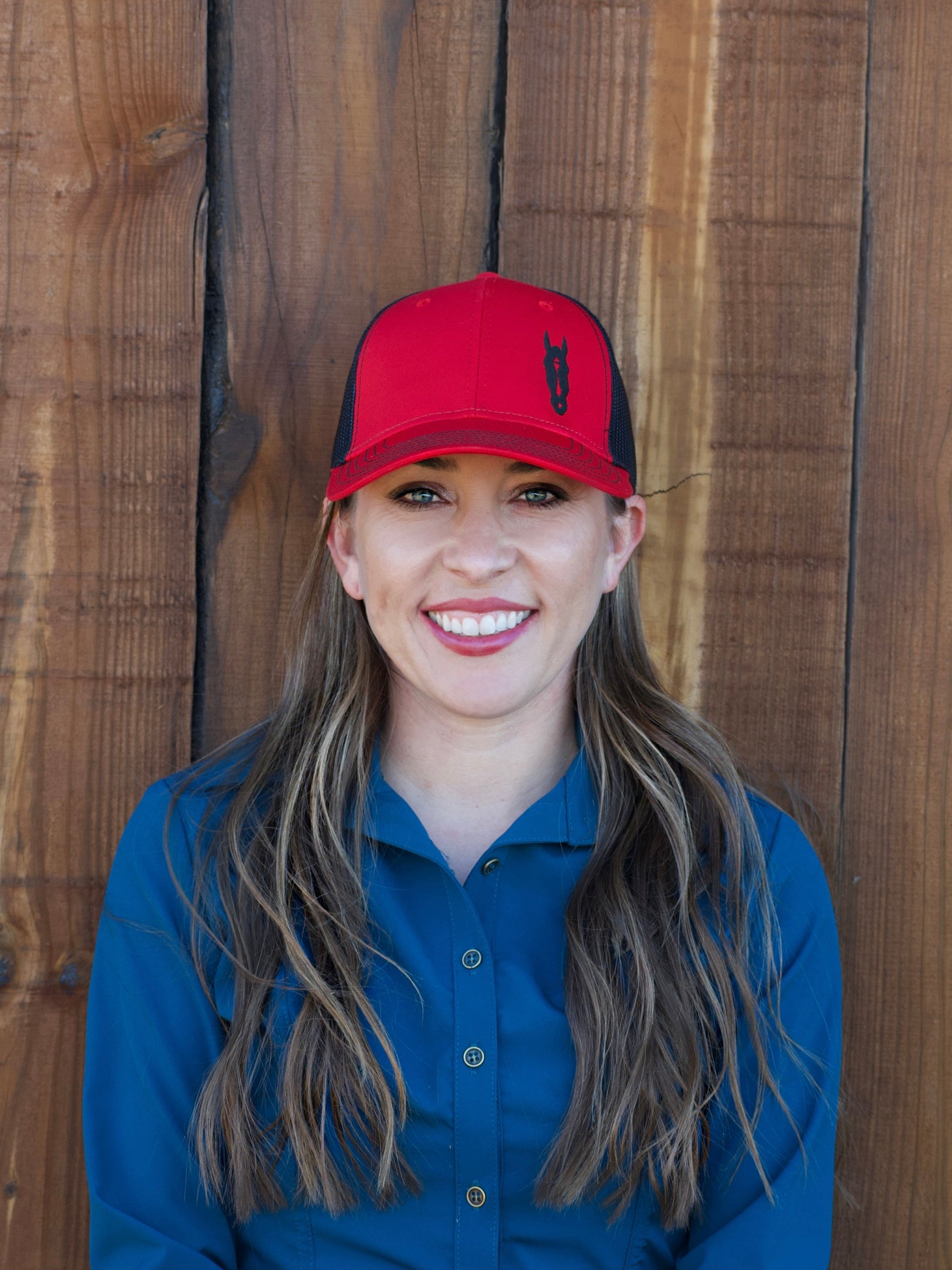 Red/Black Cap