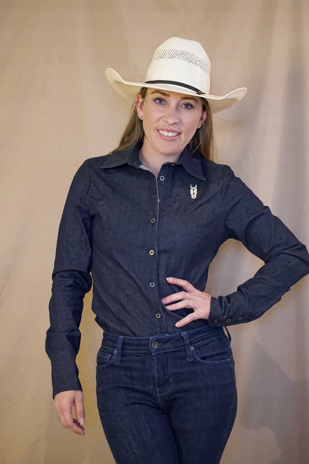 Denim Button Up