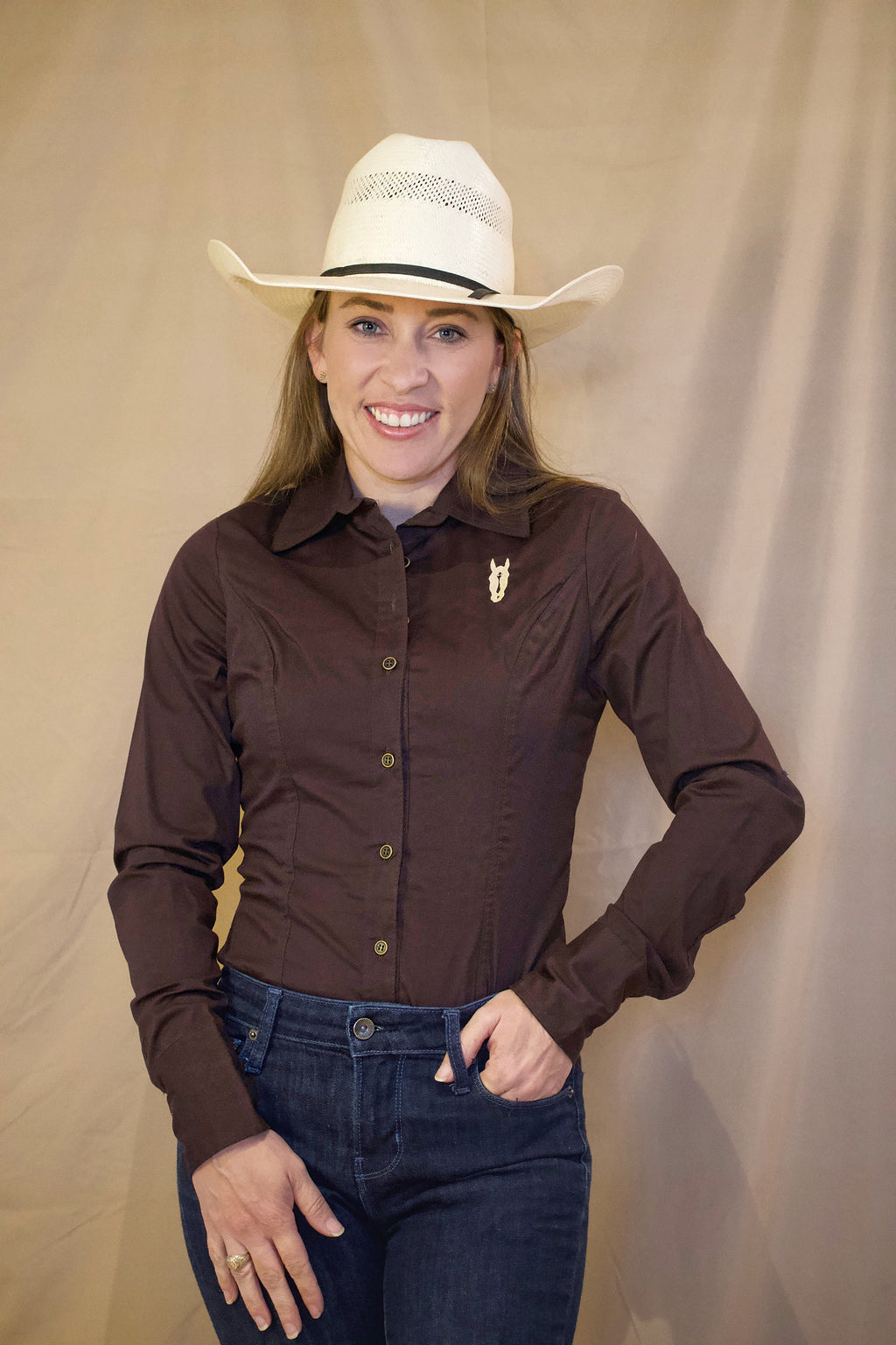 Chocolate Button Up Shirt