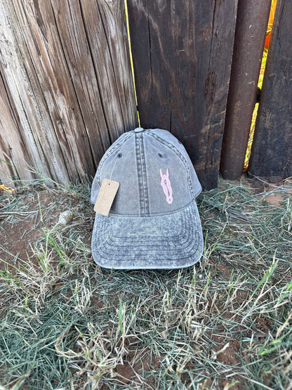 AW Vintage Soft Caps - Gray/Pink