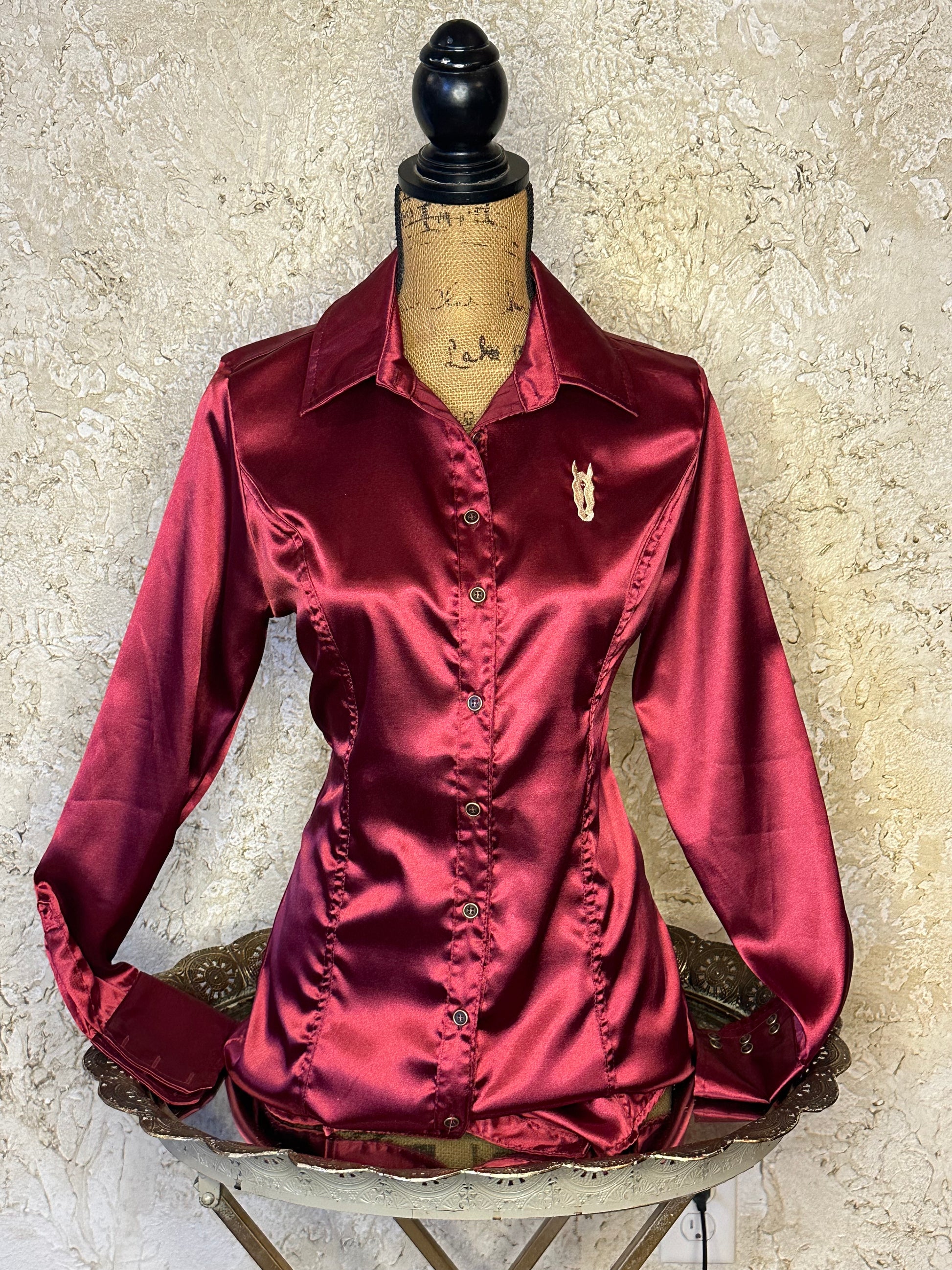 Burgundy Satin PRE ORDER