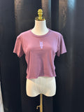 Mauve Crop Top