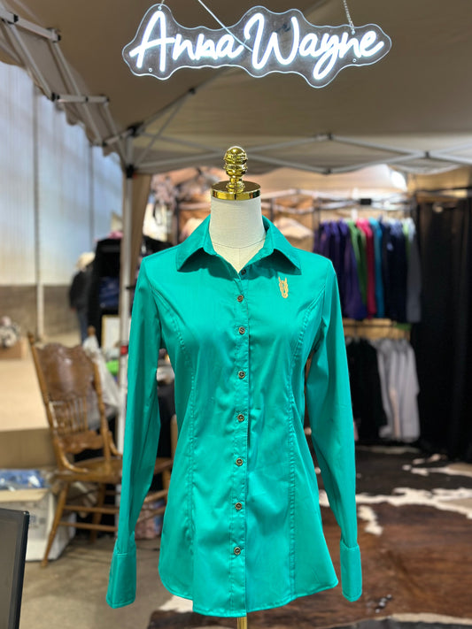 Jade Button Up