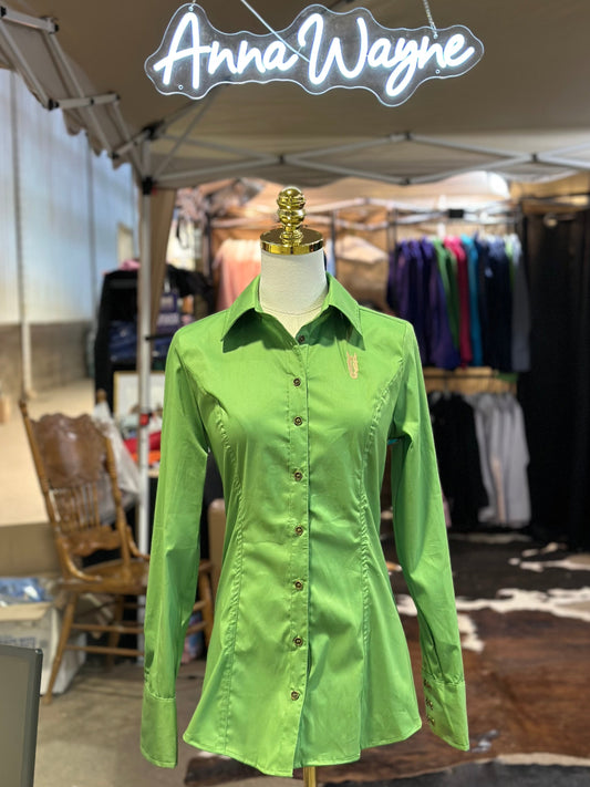 Pear Green Button Up