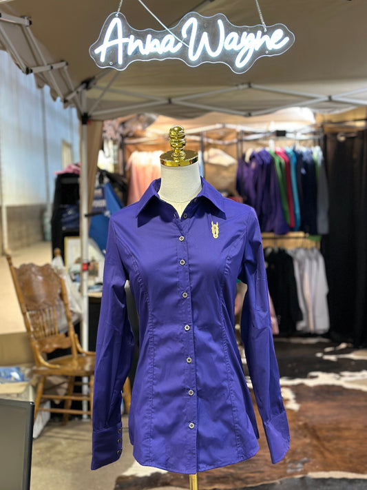 Amethyst Button Up