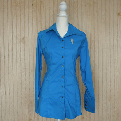 Turquoise Women's Button Up Shirt